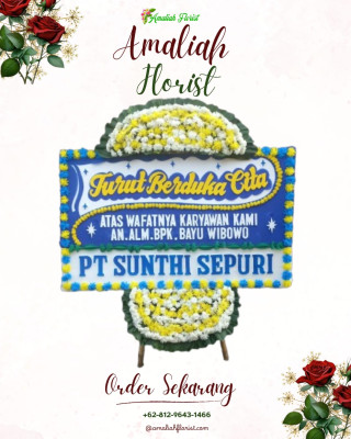 Papan Bunga Duka di Toboleu