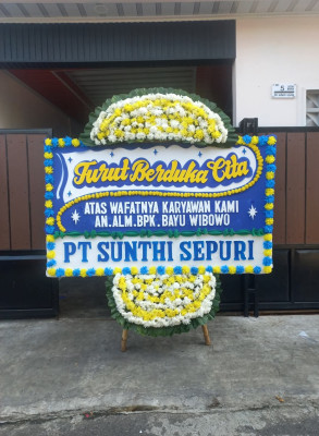 Papan Bunga Duka di Toboleu