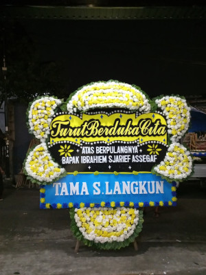 Papan Bunga Duka di Toboleu